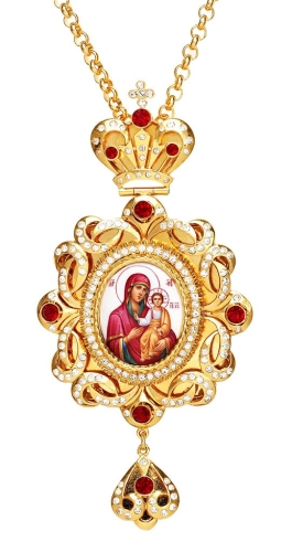 Bishop encolpion panagia no.1