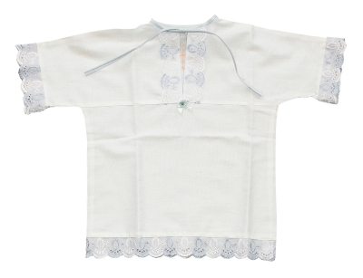 Baptismal robe for baby boy - 2