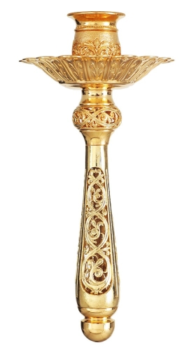 Church hand candle holder no.2