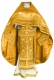 Embroidered Russian Priest vestments - Iris (yellow-gold) (detail), Standard design