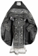 Embroidered Russian Priest vestments - Iris (black-silver)