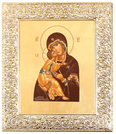 Icon: The Most Holy Theotokos of Vladimir - 17