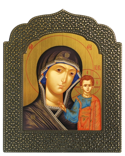 Icon: The Most Holy Theotokos of Kazan - 44