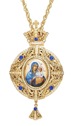 Bishop encolpion panagia no.101