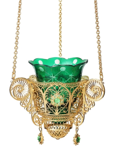 Jewelry oil lamp no.24