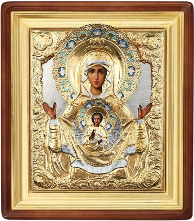 Religious icons: the Most Holy Theotokos the Inexhaustible Cup - 8