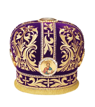 Mitres: Embroidered mitre no.5a