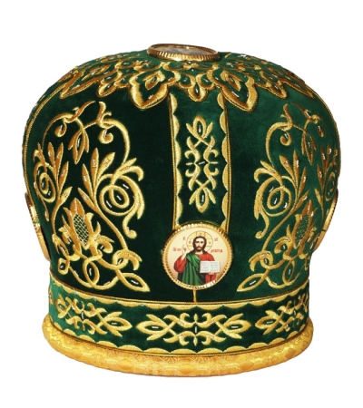 Mitres: Embroidered mitre no.14