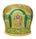 Mitres: Embroidered mitre no.16 (green)