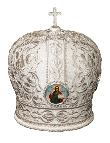 Mitres: Embroidered mitre no.20