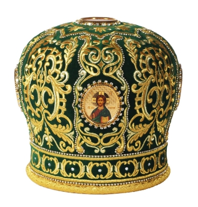 Mitres: Embroidered mitre no.86