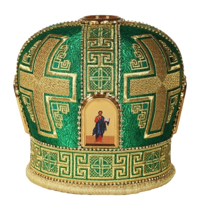 Mitres: Embroidered mitre no.93