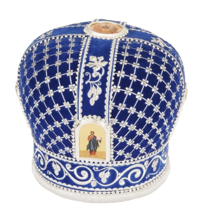 Mitres: Embroidered mitre no.105