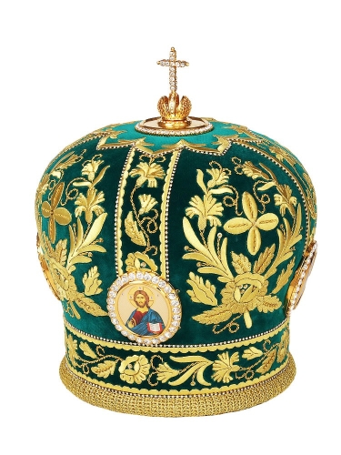 Mitres: Embroidered mitre - 48