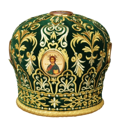 Mitres: Embroidered mitre no.87