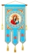Church banners (gonfalon) -14 (icon of the Most Holy Theotokos)