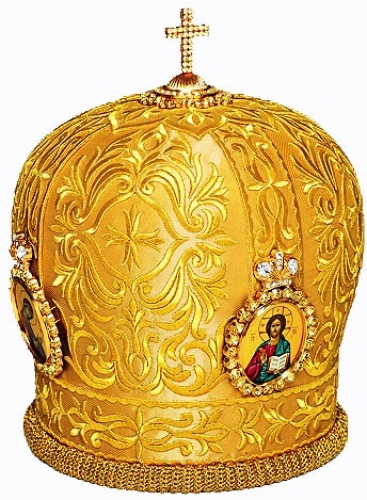 Mitres: Embroidered Bishop mitre - 58