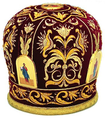 Mitres: Embroidered mitre no.2