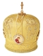 Mitres: Embroidered mitre no.541 (side view)