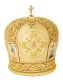 Mitres: Embroidered mitre no.115 (side view)
