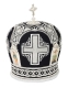 Mitres: Embroidered mitre no.106 (side view)