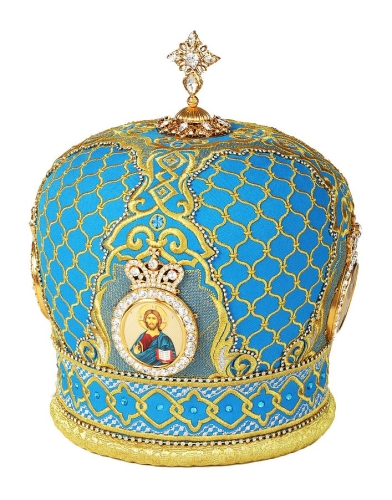 Embroidered Bishop mitre no.120