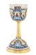 Jewelry communion chalice no.6 (3 L) (side view - Christ)