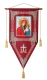 Church banners (gonfalon) no.1 (banner with the Most Holy Theotokos)
