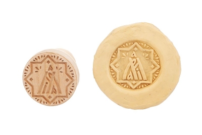 Orthodox prosfora Theotokian seal - 2 (60 mm)