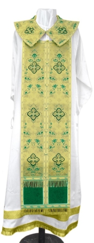 Epitrakhilion set - metallic brocade BG2 (green-gold)