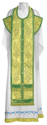 Epitrakhilion set - metallic brocade BG3 (green-gold)