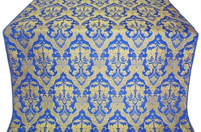 Bryansk metallic brocade (blue/gold)