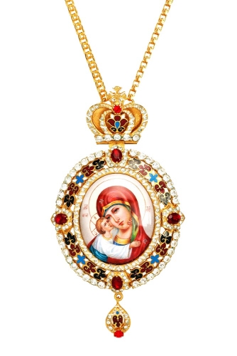 Bishop encolpion panagia no.164