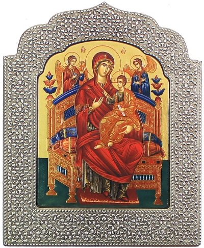 Icon: The Most Holy Theotokos the Queen of All - 5