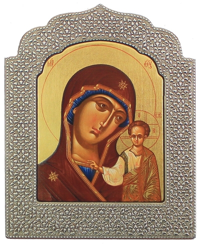 Icon: The Most Holy Theotokos of Kazan' - 27