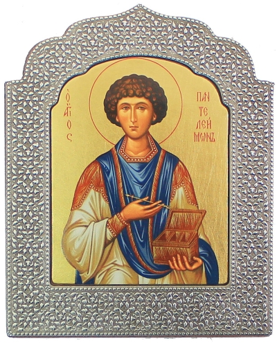 Icon: Holy Great Martyr and Healer Panteleimon - 3