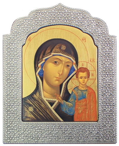 Icon: The Most Holy Theotokos of Kazan' - 28