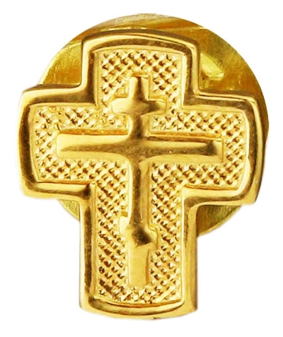 Greek baptism pin Cross - 1