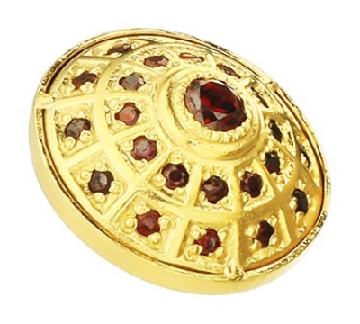 Jewelry vestment button - 3