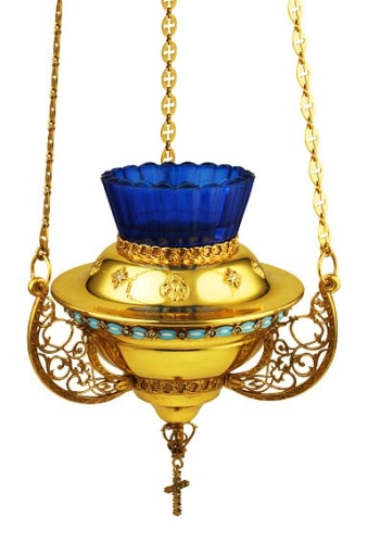 Jewelry hanging vigil lamp - A370