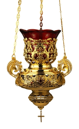 Jewelry hanging vigil lamp - A876