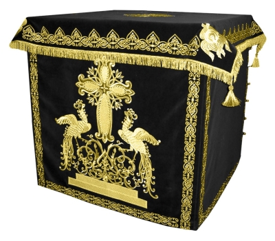 Holy table vestments - 1 (black-gold)