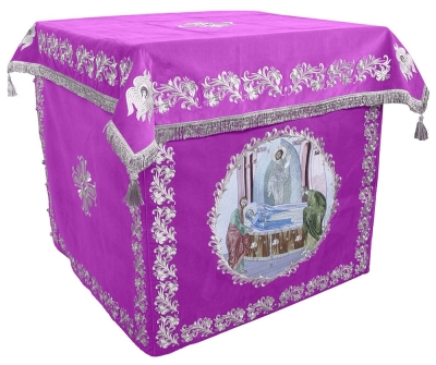 Holy table vestments - no.2 (violet-silver)