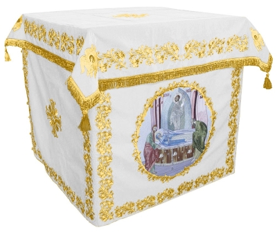 Holy table vestments - no.2 (white-gold)