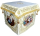 Holy table vestments - 2 (white-gold)