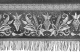 Embroidered Holy table cover no.1 (br.) (black-silver) (detail)
