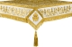 Embroidered Holy table cover no.1 (br.) (white-gold)