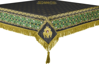 Embroidered Holy table cover no.3 (black-gold)