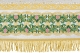 Embroidered Holy table cover no.3 (white-gold) (detail)