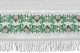 Embroidered Holy table cover no.3 (white-silver) (detail)